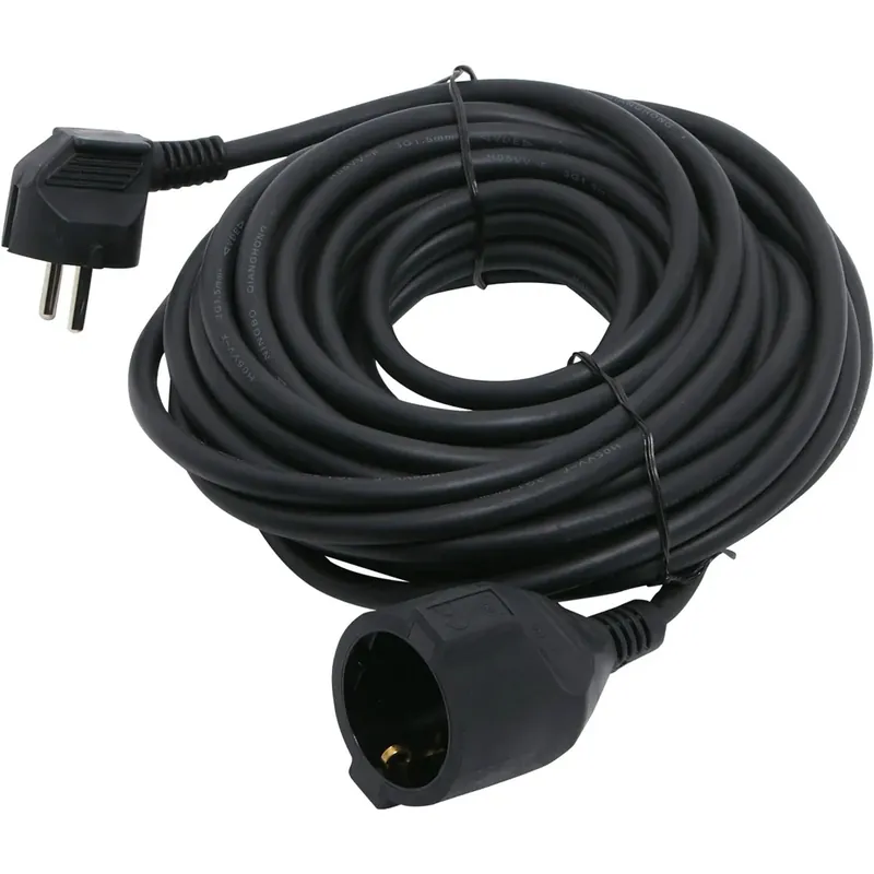 Prolunga presa tedesca Nero 10 m Merkproduct