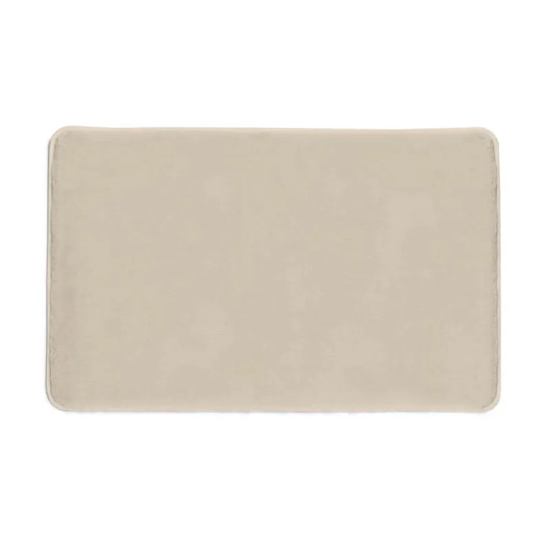 Tappeto bagno Fuzzy 100x60 cm tortora chiaro Hoge Kwaliteit