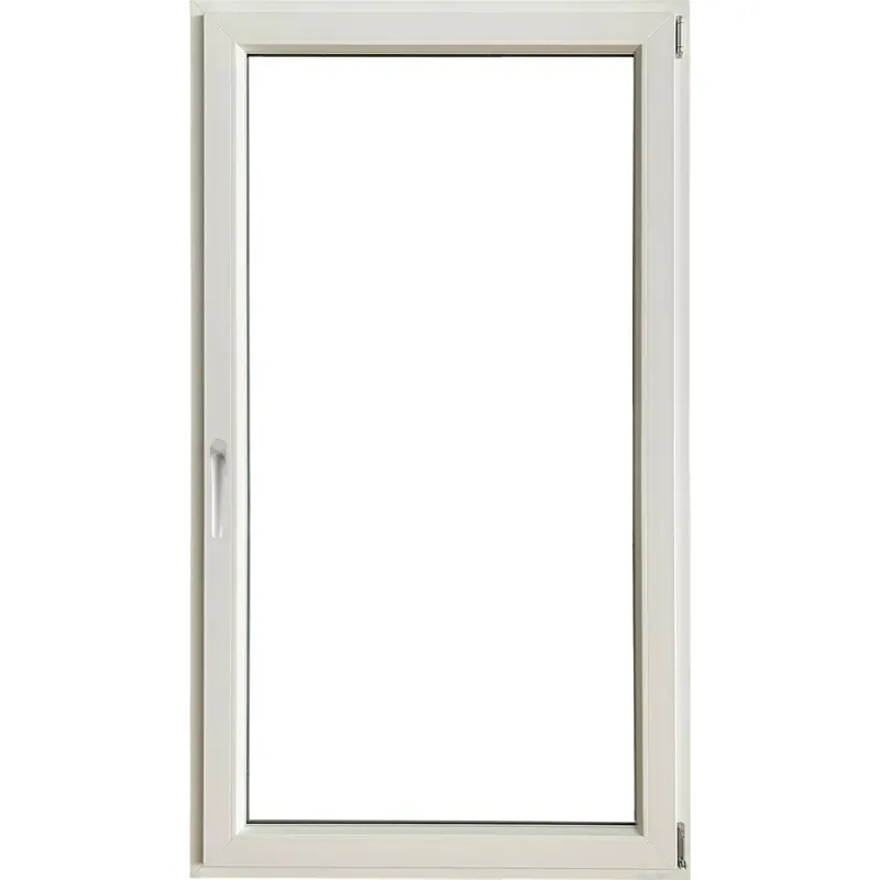 Finestra 1 anta dx PVC 80x140 cm Gecertificeerd