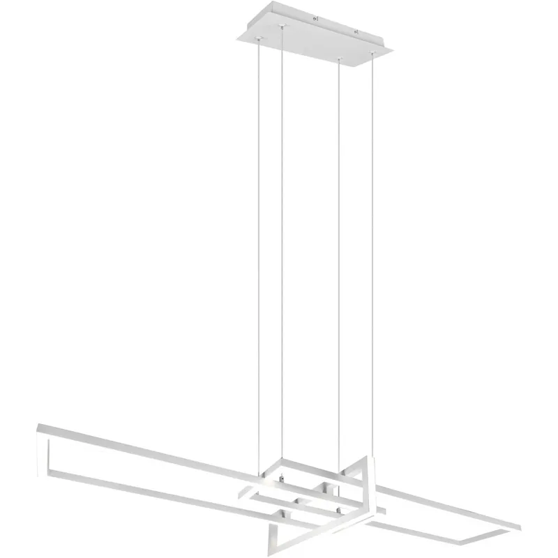 Lampadario a sospensione LED Salinas dimmerabile 4400 lm Bianco Neutro H 150 cm Seizoensaanbieding