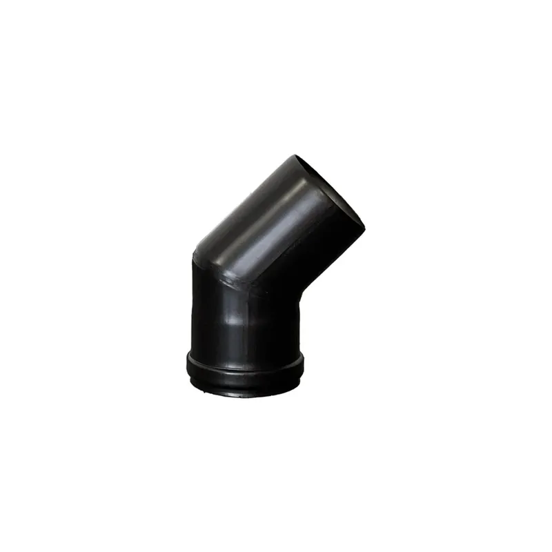 Bestel Nu Curva a 45° per stufa a pellet Ø 80 mm x SP 1,2 mm con guarnizione