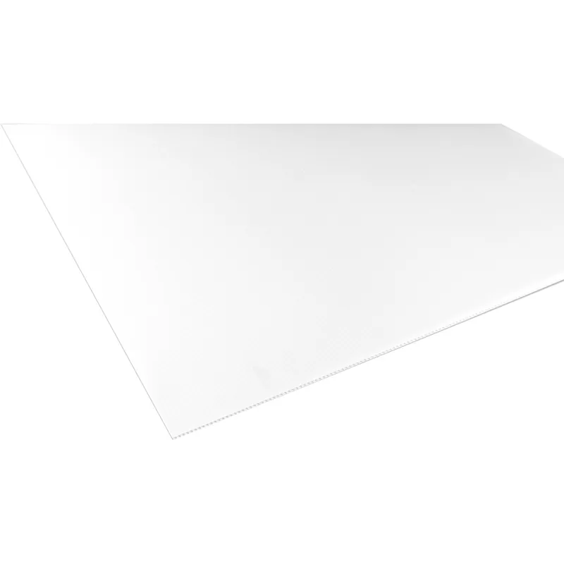 Premium Lastra alveolare in polipropilene Plastonda 100x200 cm sp 2,5 mm bianco