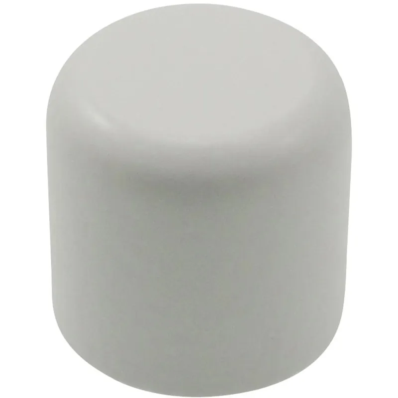 Populair Terminale bastone tenda Tappo in legno bianco Ø 23 mm 2 pz