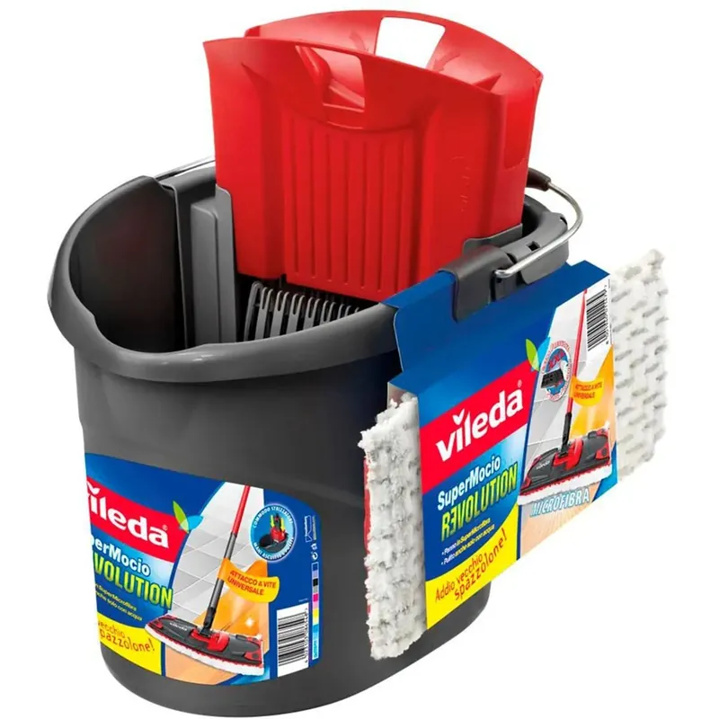 Kit Super Mocio Revolution Vileda con strizzatore e panno Lage Prijs