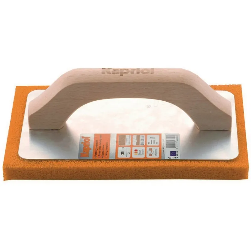 Kapriol frattone gommaspugna manico legno cellula media 24 cm x 10 cm Nieuw