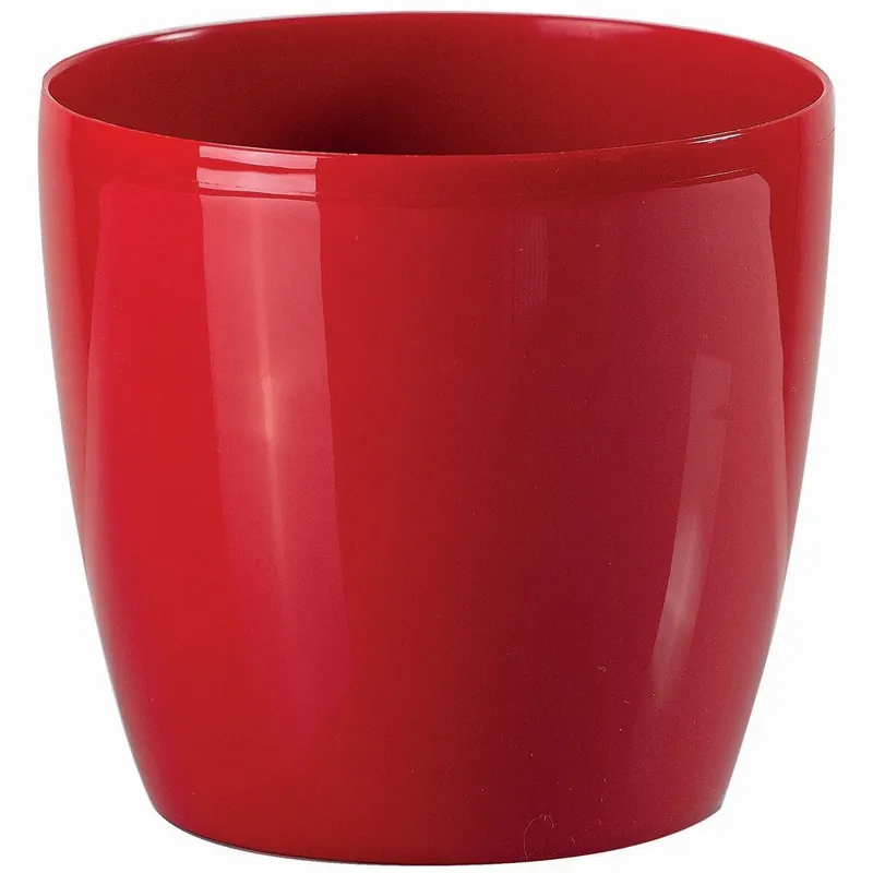 Vaso da interno Stars in plastica ø 17 cm rosso Lage Prijs