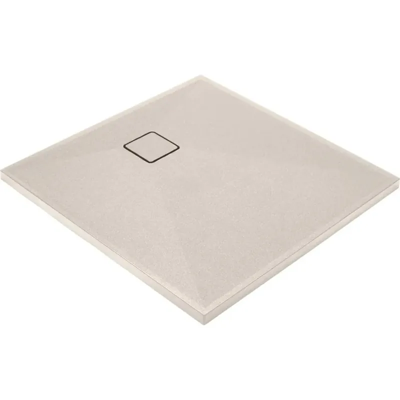 Piatto doccia granito Idrostile Puerto Padre 80x80 cm beige Must-Have