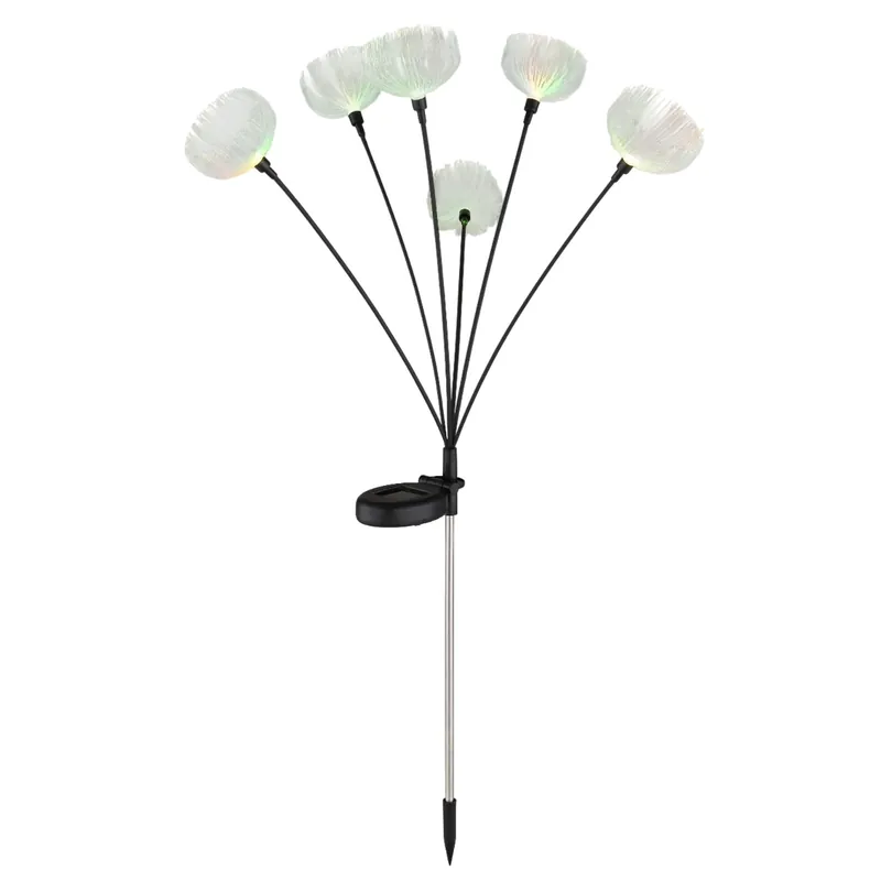 Finale Uitverkoop Lampada solare acciaio inossidabile 6xLED RGB 300mAh 1.2V IP44 H 700 mm