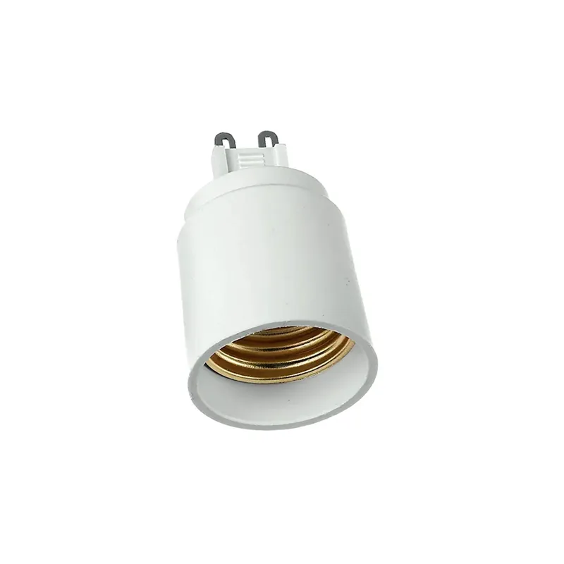 Nieuw Adattatore per portalampada da G9 a E27 bianco