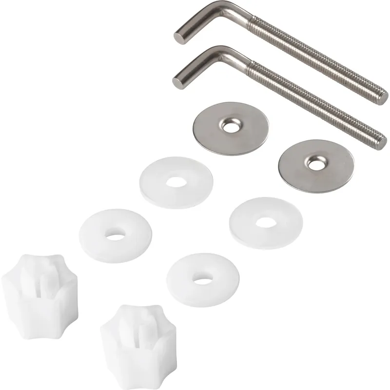 Betaalbaar Montaggio tavoletta wc set baliv acciaio