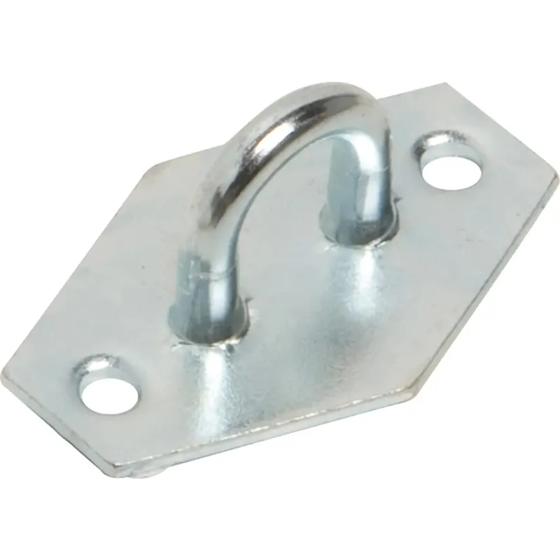 Staffa con occhiello leggero acciaio zincato 45x31x2 mm Weekendaanbieding