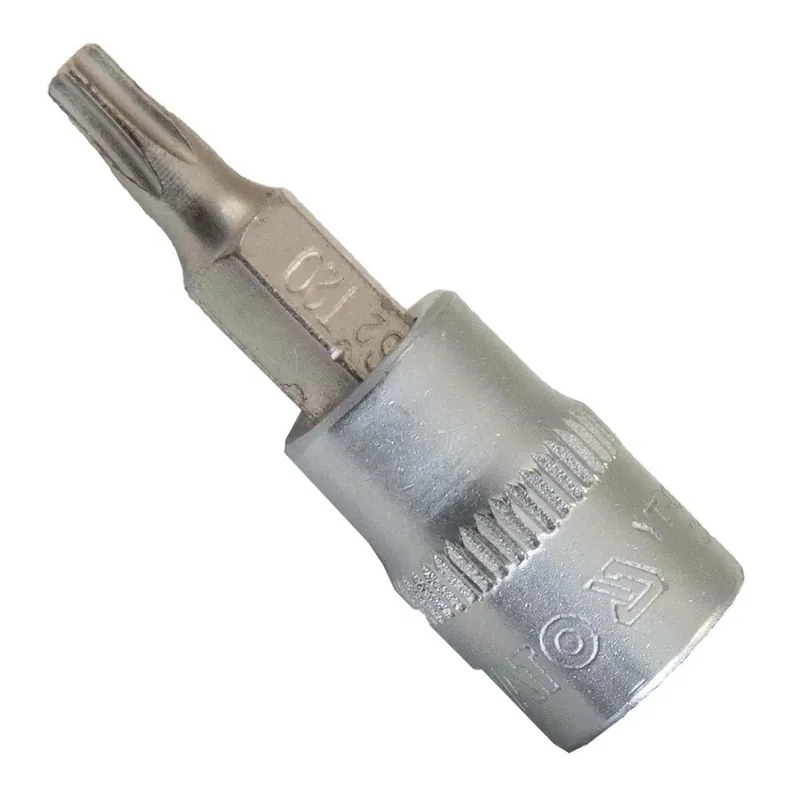 Bussola cromo vanadio con impronta torx T20 da 1/4" Gratis Retour