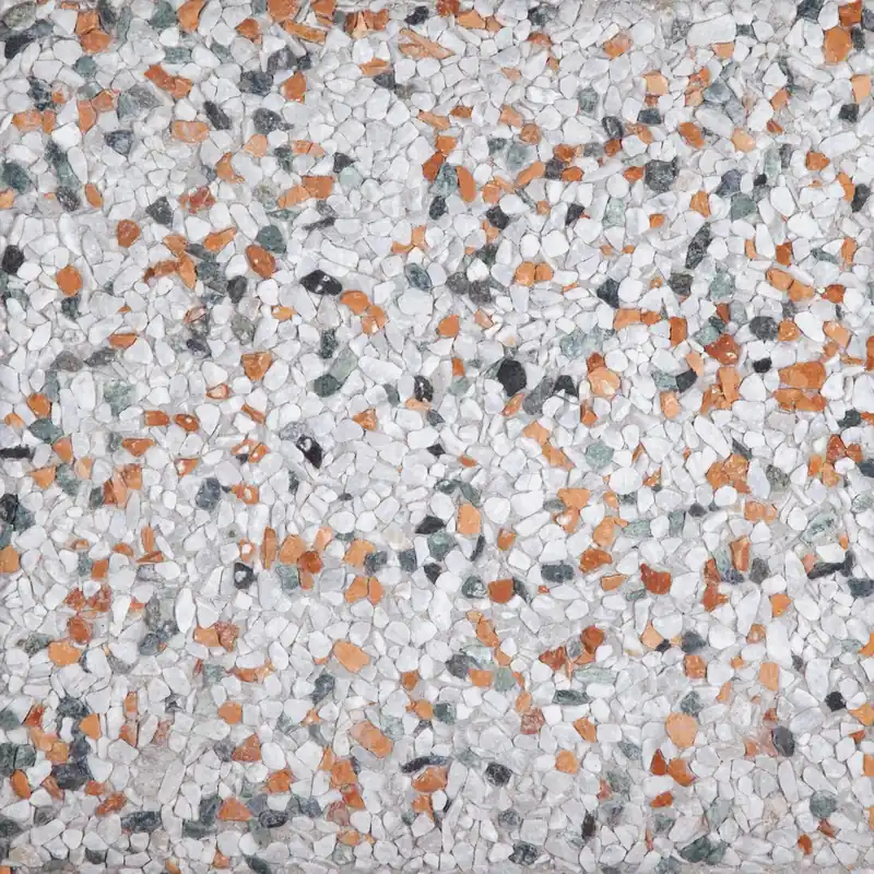 Bestseller Piastrella da esterno in scaglie di marmo multicolore 40x40 cm
