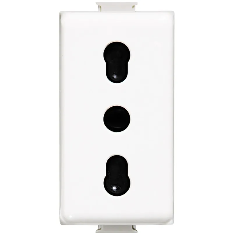 Nieuw Presa bipasso standard Italia BTicino Matix 2P+T 10/16 A 1 modulo bianco