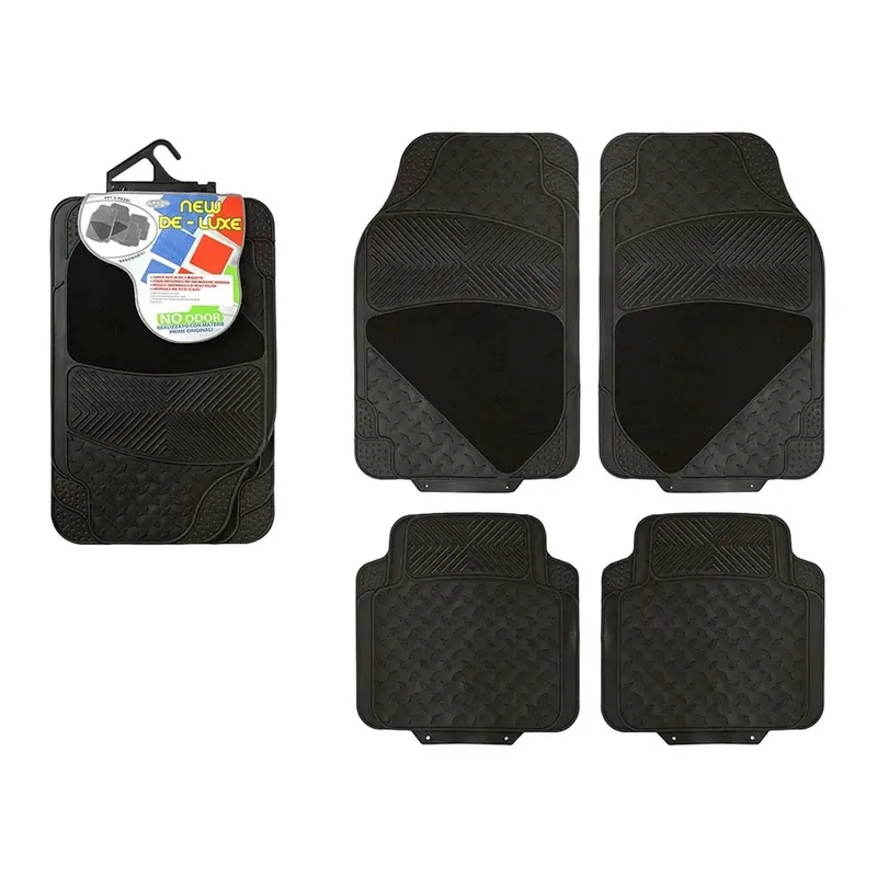 Tappeto auto pvc/moquette New Deluxe 4pz Merkproduct
