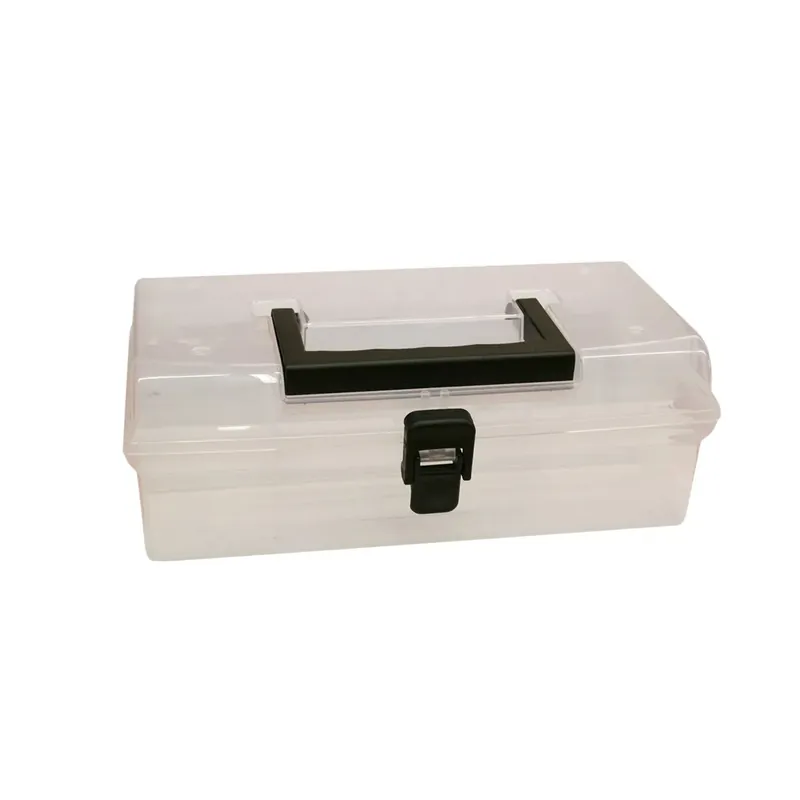 Lage Kosten Valigetta plastica trasparente 245 x 135 x 85 mm