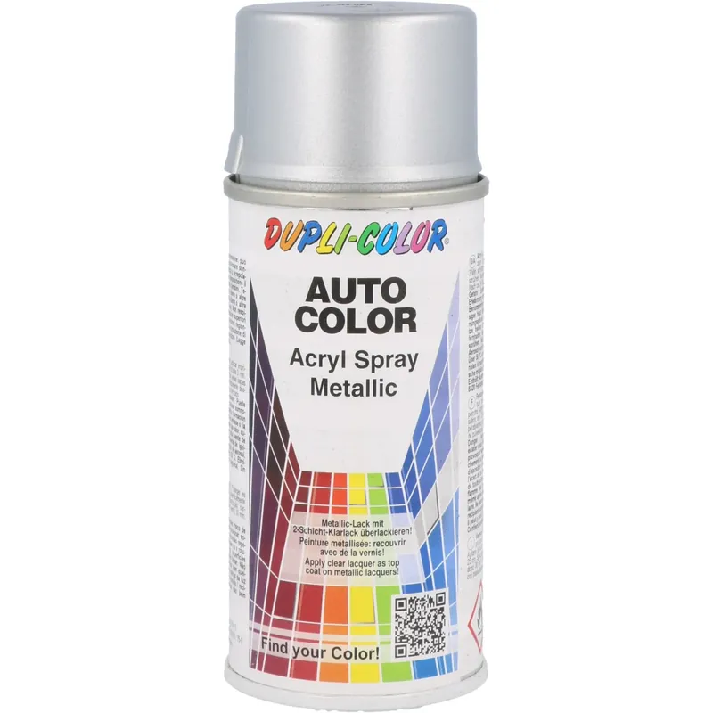 Express Levering Vernice spray argento 10-0009 basata su tinte originali 150 ml