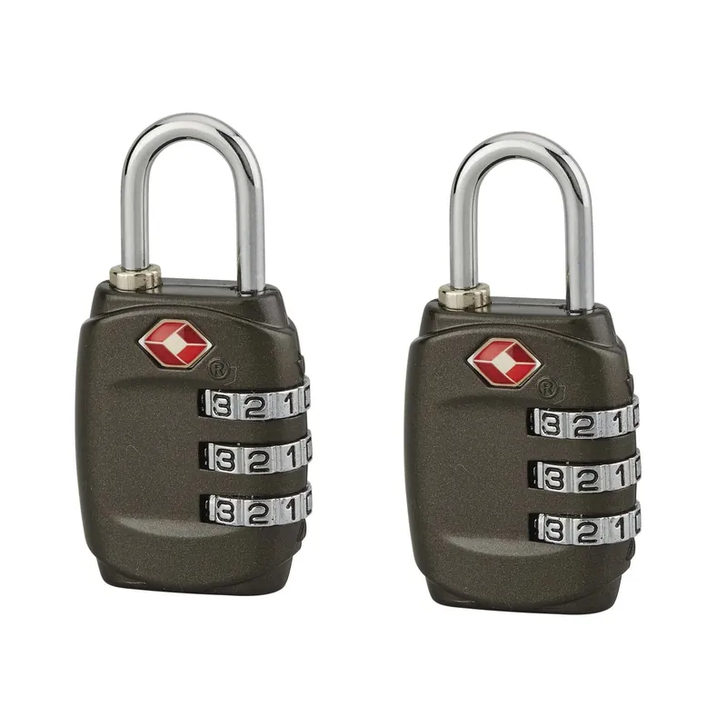 Gecertificeerd Lucchetto a combinazione Set 2 pz assortiti Ø 3 mm L 125 mm