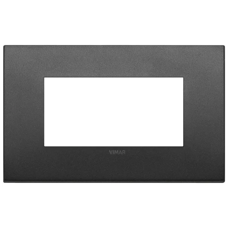 Exclusieve Aanbieding Placca quattro moduli Vimar Classic grafite matt