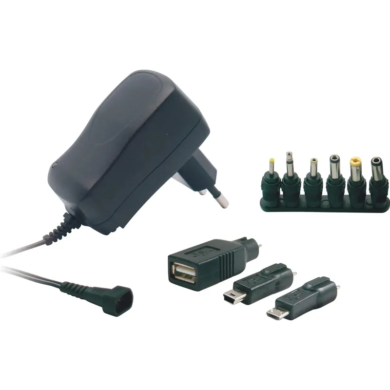 Alimentatore da rete universale 3-12V 600mA Tijdelijk Beschikbaar