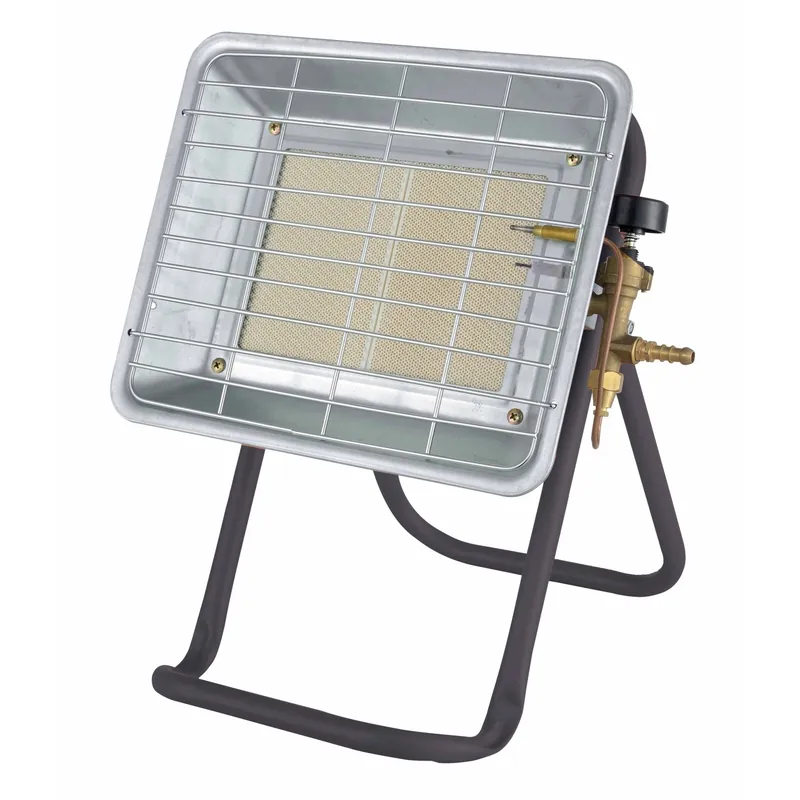 Direct Beschikbaar Stufa a gas da esterno Vinco 2 potenze 2,5/3,5 kW grigio