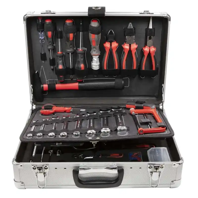 Dagaanbieding Valigetta portautensili in alluminio 127 pz