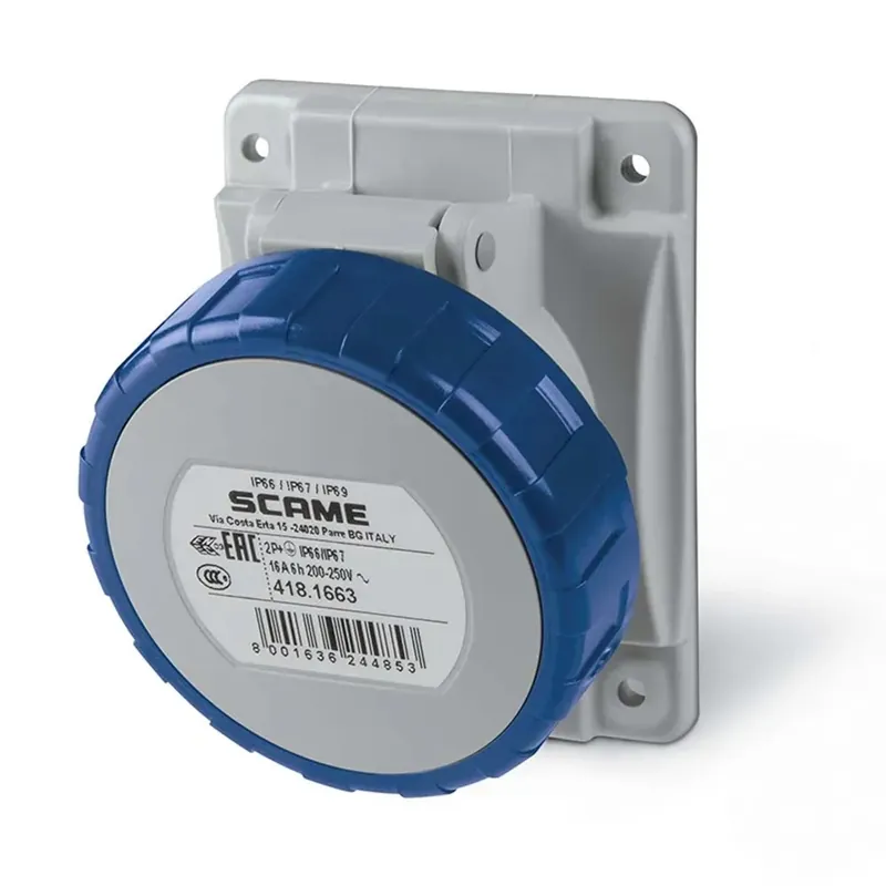 Shop Nu Presa incasso fl.70x87 iec309 10/16 2p+t IP66