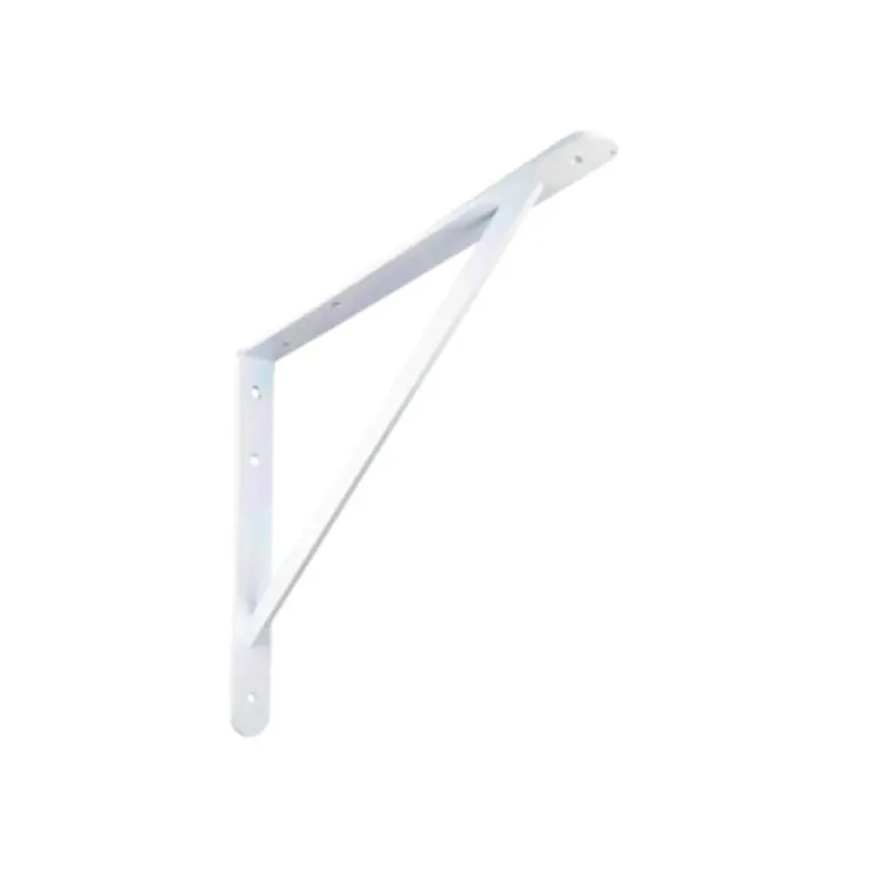 Reggimensola in acciaio 280x400x30x4 mm bianco opaco Dagaanbieding