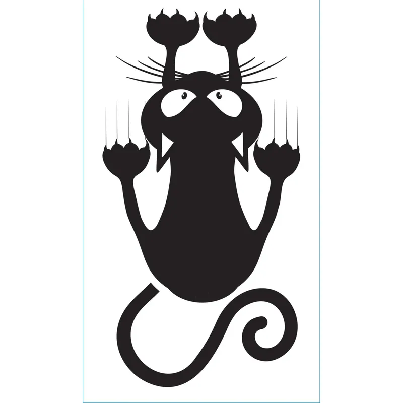 Shop Nu Adesivo decorativo per parete Cat&Fish 15x31 cm