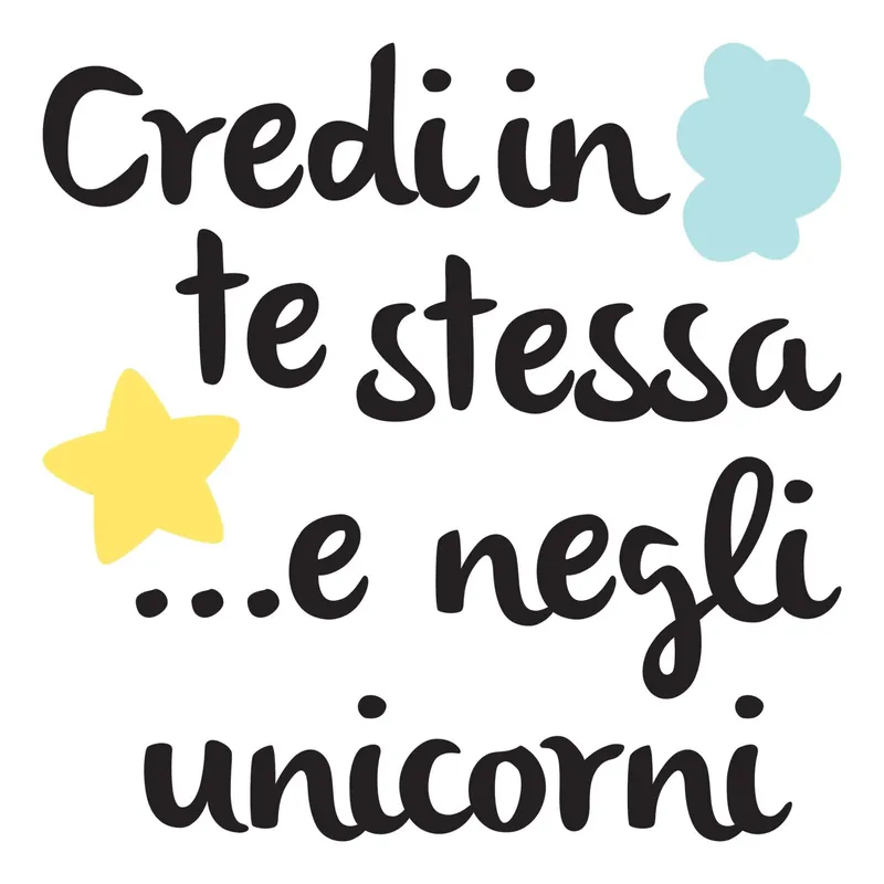 Meest Verkocht Adesivo da parete Unicorni 2 fogli 31x31 cm