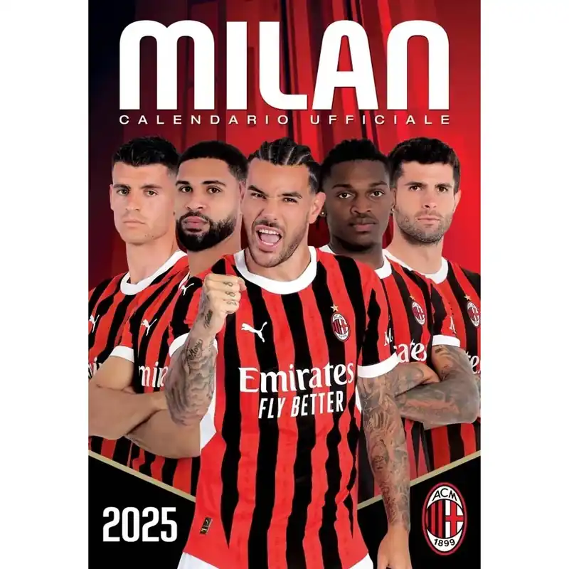 Calendario Ufficiale 2025 Milan Lage Prijs