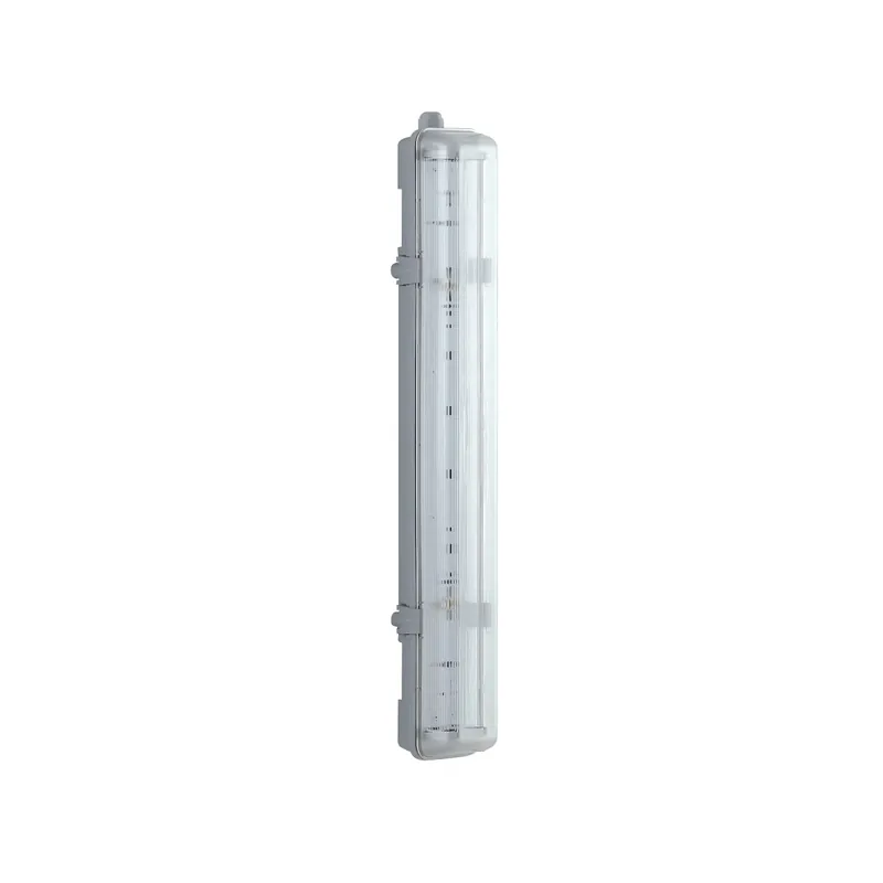 Plafoniera stagna per tubi LED attacco 2xT8 da 230V in PC H 66 cm Goedkoop
