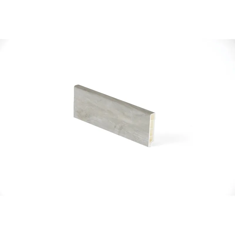Hoge Kwaliteit Battiscopa in PVC Rovere Neve H 7 cm
