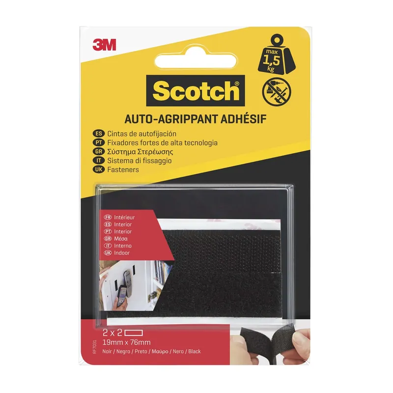 Nastro adesivo per fissaggio a strappo Scotch® 19x76 mm bianco Goedkoop