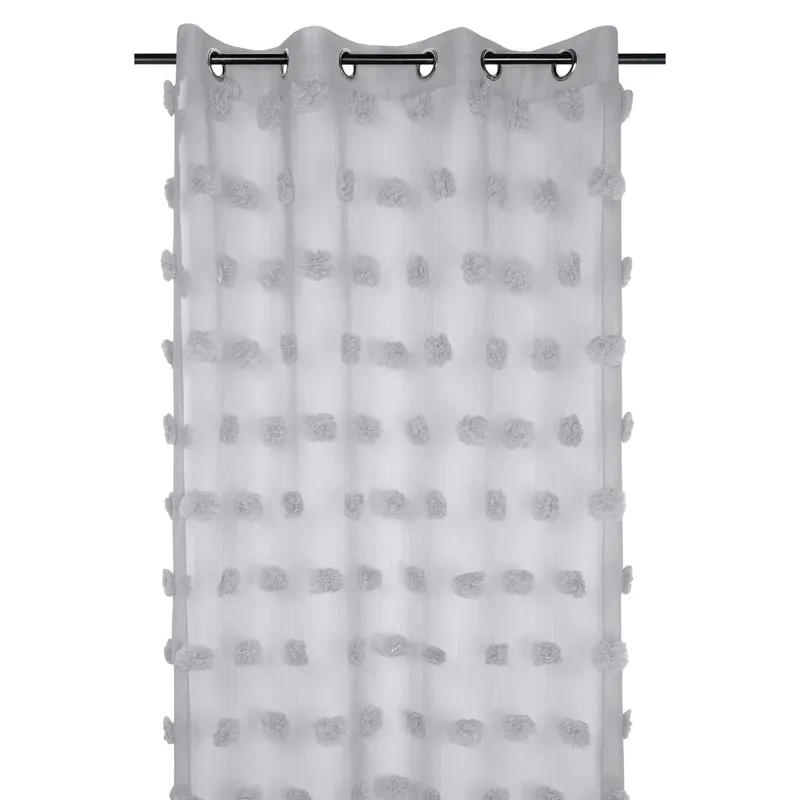 Superprijs Tenda da interno Pompidou in tessuto grigio 140x260 cm