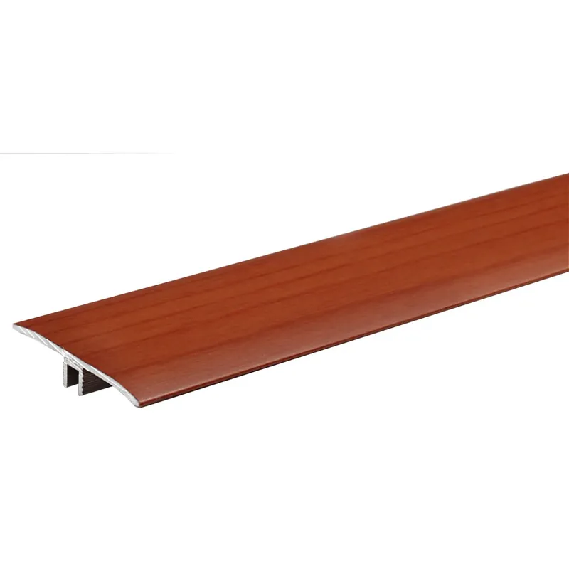 Profilo per parquet Piattoparc in alluminio Doussie 6 mm x 42 mm x 2700 mm Gratis Retour