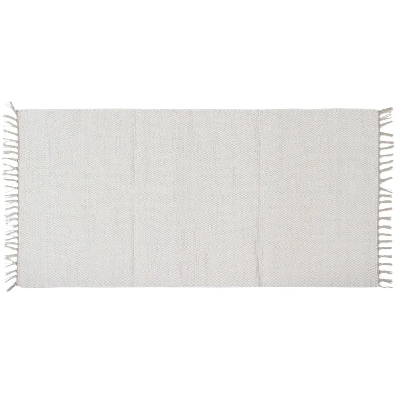 Tappeto multiuso Abano bianco 80x50 cm Korting