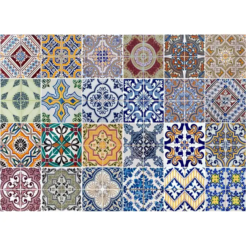 Goedkoop Paraschizzi cucina adesivo Azulejos 47x65 cm