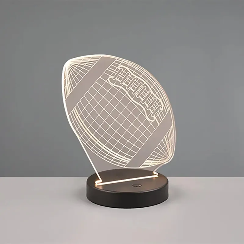 Op = Op Lampada da tavolo LED Football 250 lm bianco caldo 17x21x12 cm