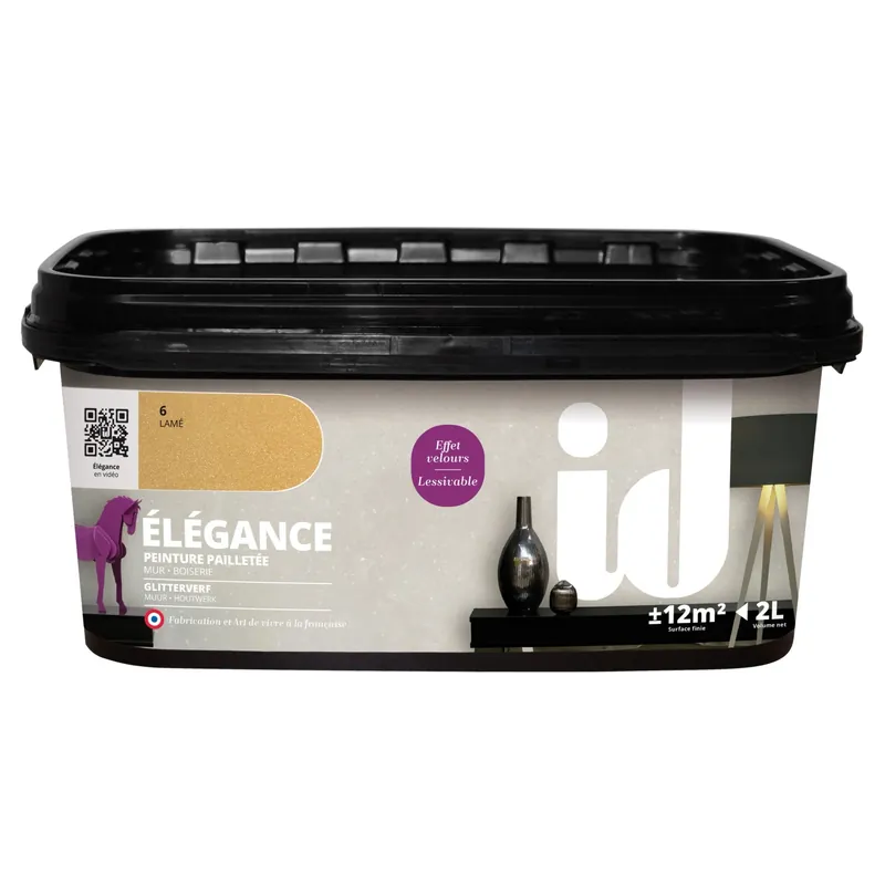 Koop Vandaag Pittura decorativa effetto paillette Lamè 2L