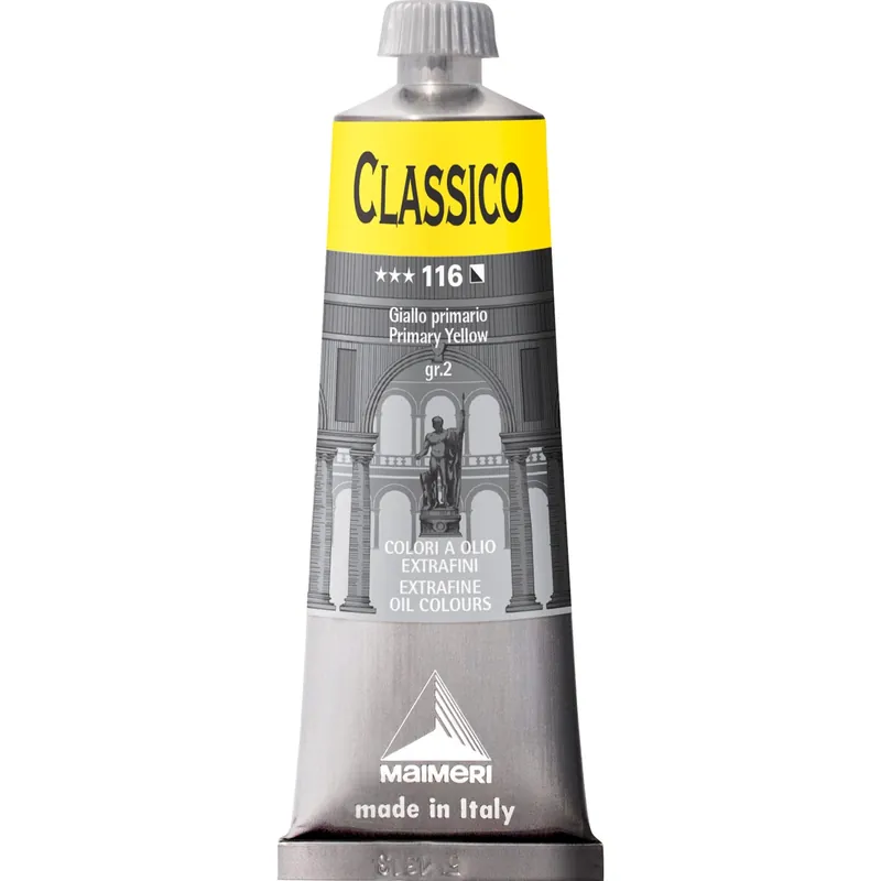Snelle Levering Colori olio classico 60 ml giallo primario