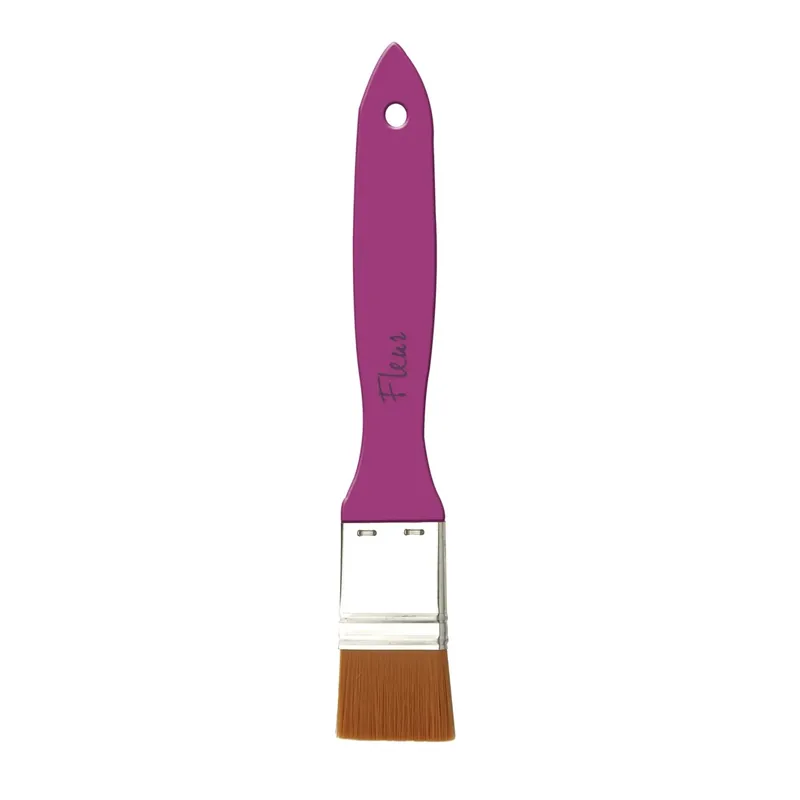 Pennello piatto sintetico Fleur rosa S/2336 50 mm Favoriet
