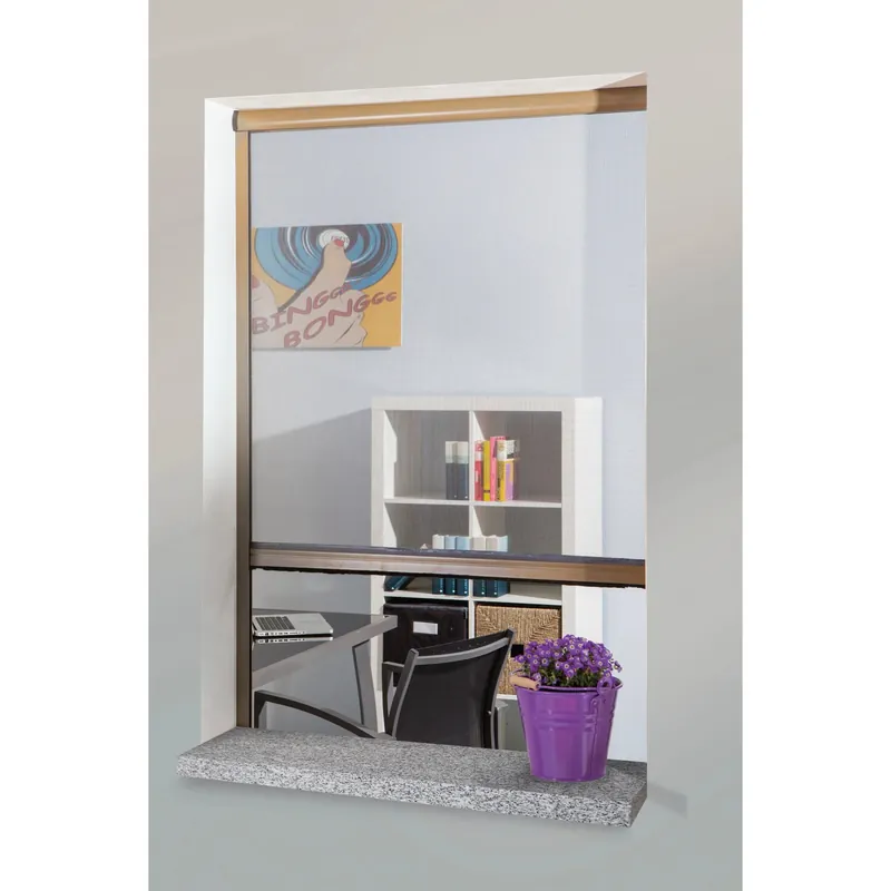 Zanzariera a rullo 100x160 cm bronzo Betrouwbaar