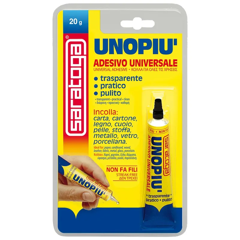 Colla universale Saratoga Unopiù 20 g Gratis Retour