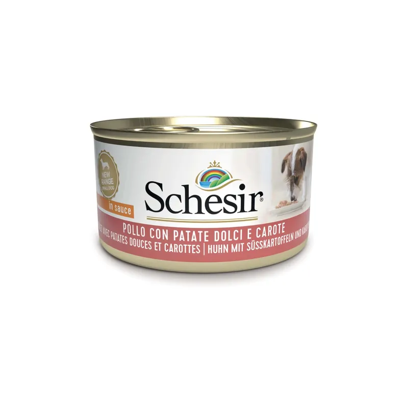 Cibo umido per cani gusto Pollo Con Patate Dolci E Carote 85 g Gecertificeerd