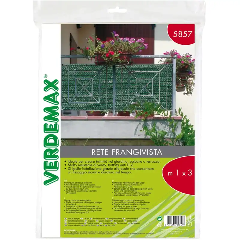 Gratis Retour Rete ombreggiante H 1x L 3 m verde