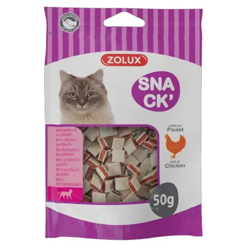 Express Levering Snack gatto con pollo 50 g