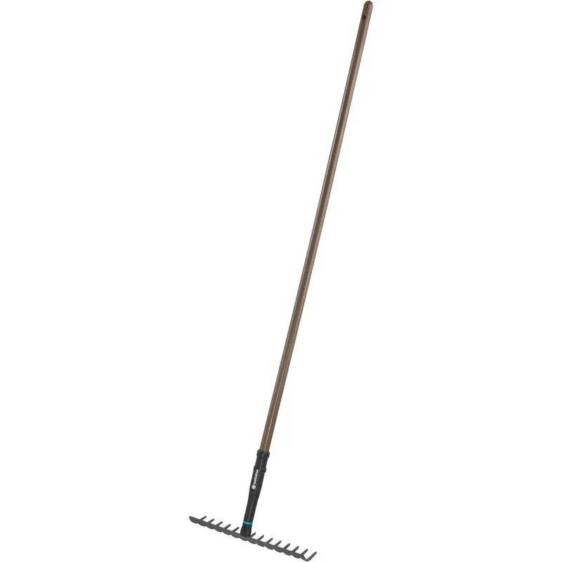 Gecertificeerd Rastrello Gardena NatureLine Larghezza 36 cm manico in legno