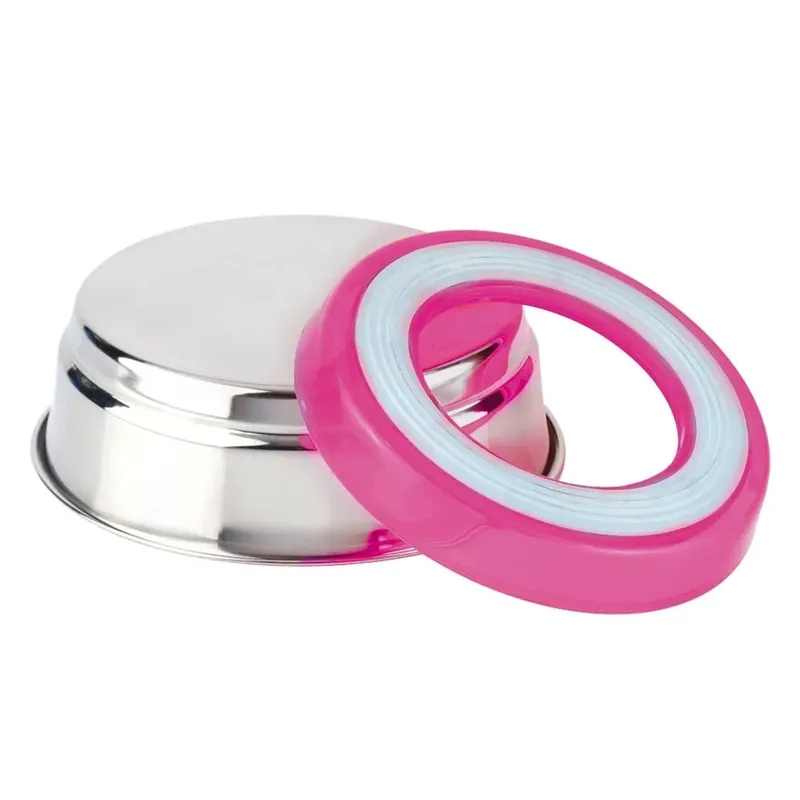 Merkproduct Ciotola in acciaio 470 ml fucsia