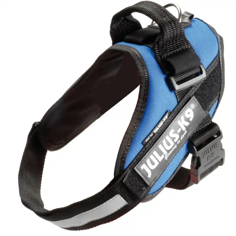 Veilige Betaling Pettorina cani Julius-K9 Power blu torace 66-85 cm